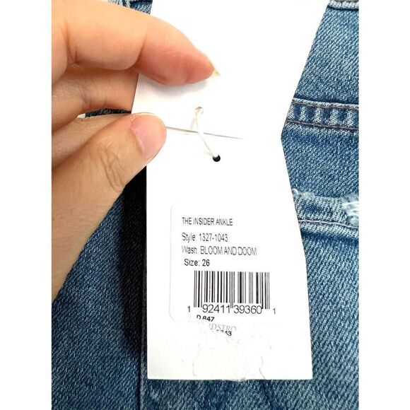 MOTHER The Insider Mid-Rise Ankle Jeans 26” - Picture 10 of 10